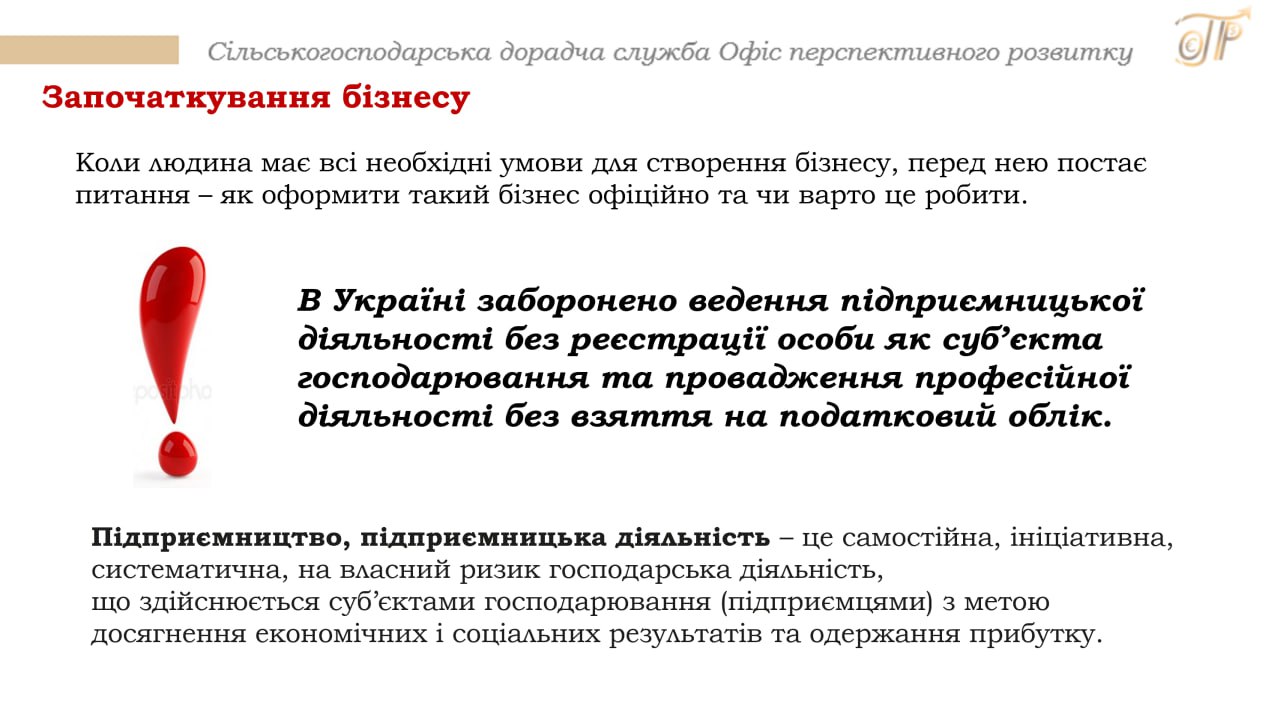 Додатково провели практичний тренінг "Основні алгоритми започаткування бізнесу" 2